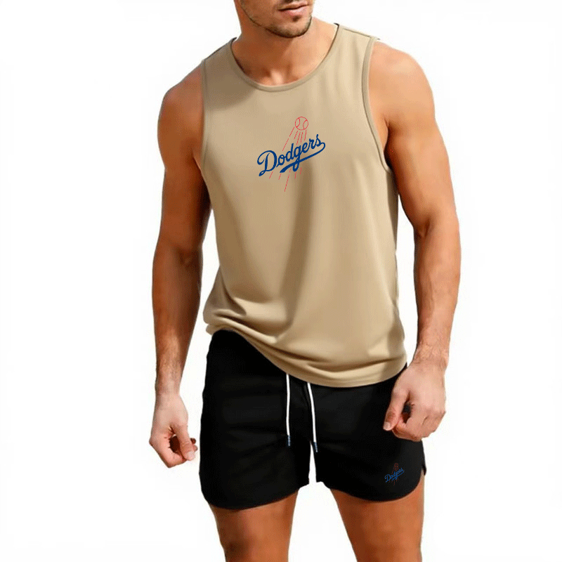 Sleeveless Undershirt - Fitness loose men tank top sleeveless