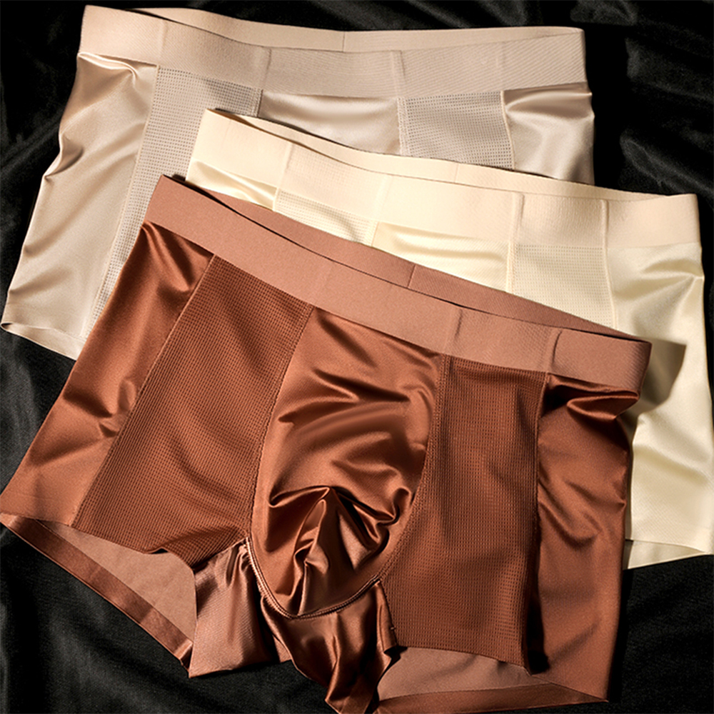 3PCS/Pack L-4XL Luxury Satin-l - Multi Pack Underwear recensione e prezzo