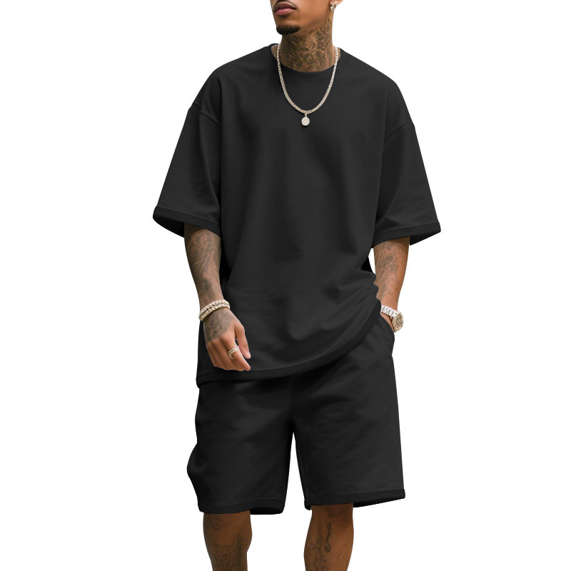 Men's Casual Two Piece Set Sum - T Shirt Tight Fit recensione e prezzo