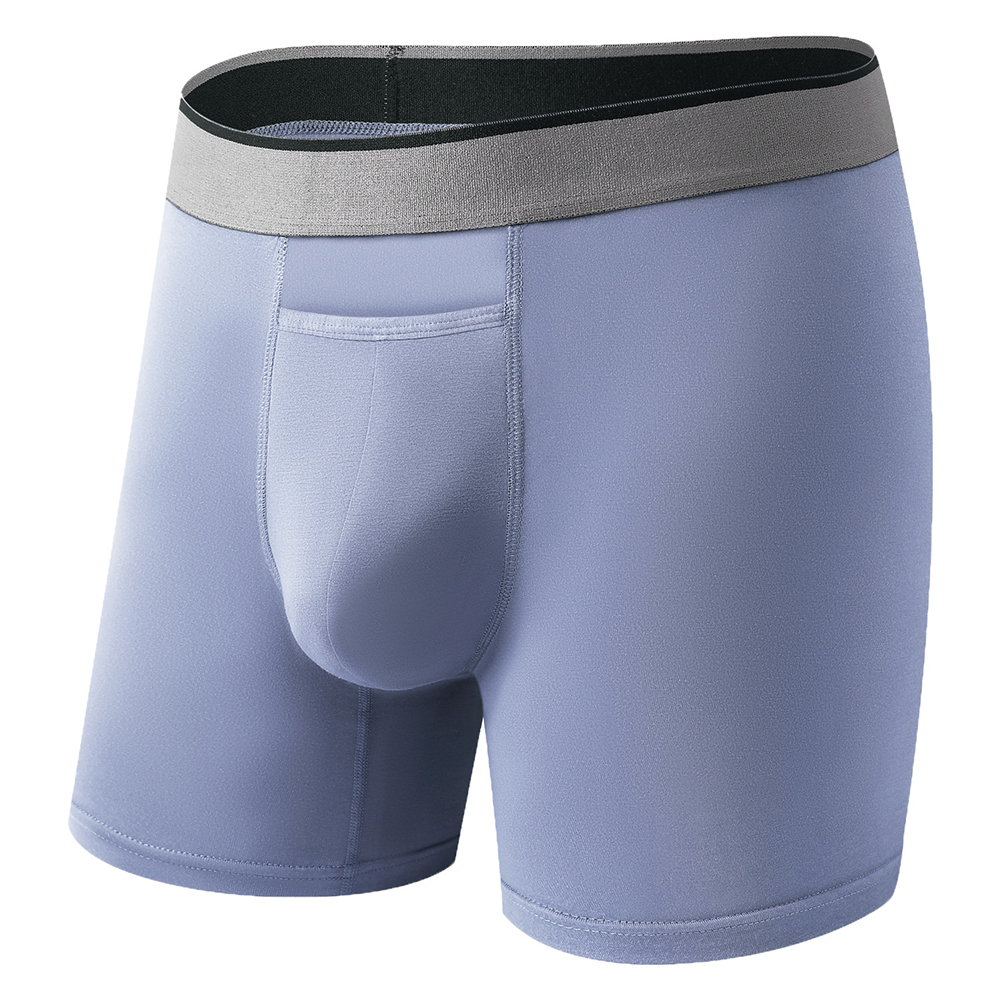 1pc Men Long Leg Shorts Soft U - Bamboo Fiber Trunk recensione e prezzo