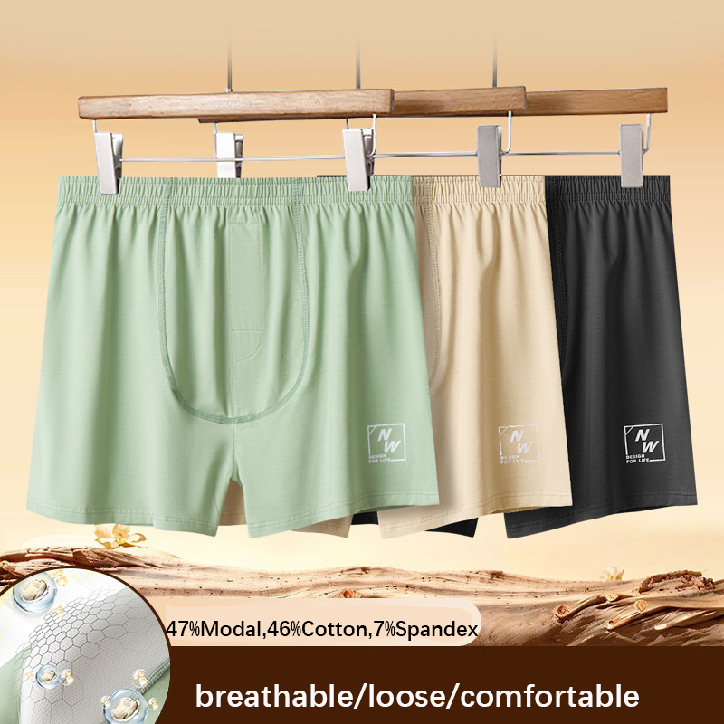 Solid Color Men Underwear Boxe - Boxer Shorts Modal recensione e prezzo