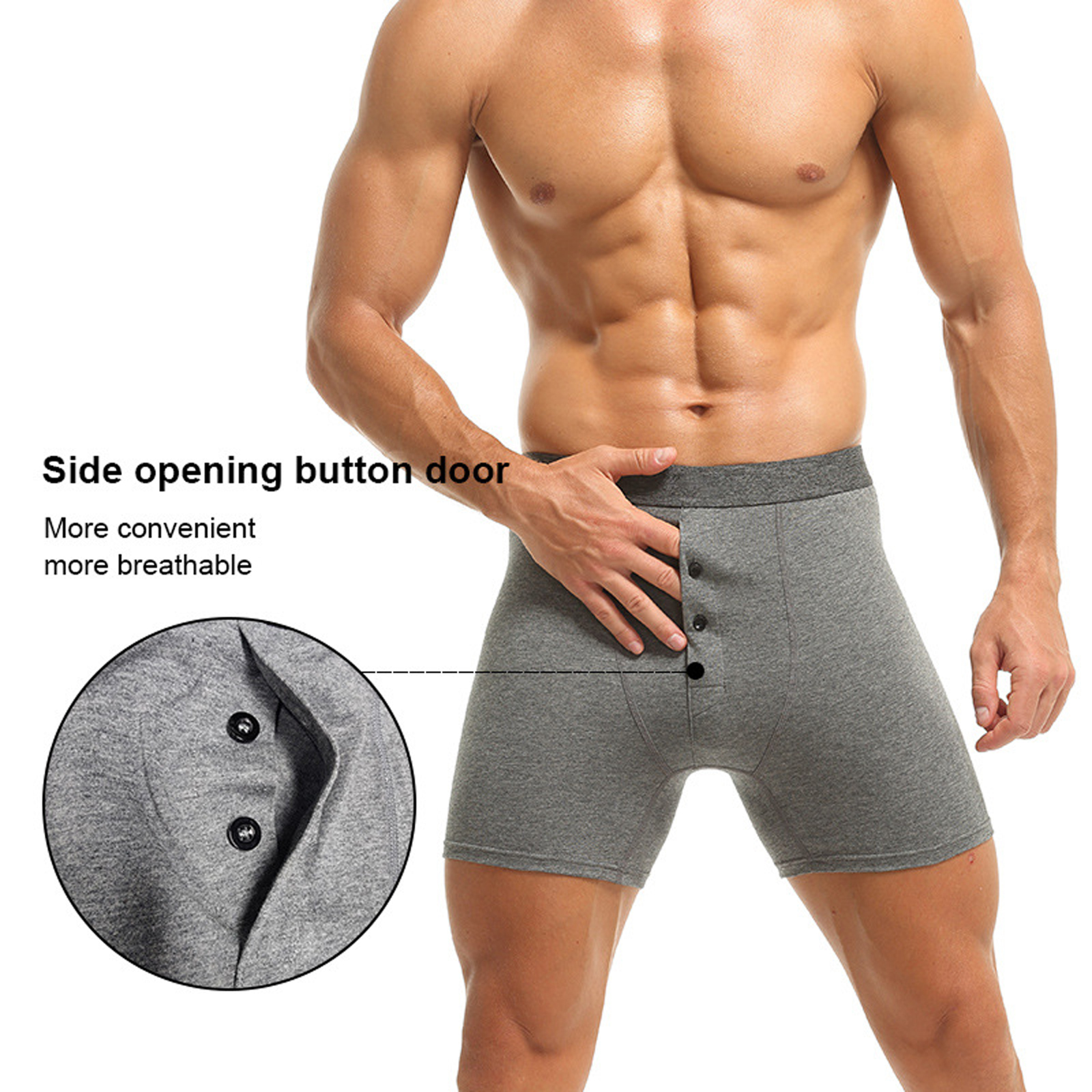Men Underwear Panties Fabric C - Boxer Brief Pack Cotton recensione e prezzo
