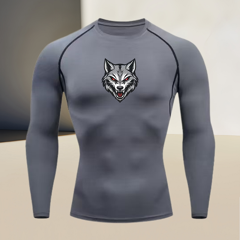 Men's long sleeved round neck  - T Shirt Tight Fit recensione e prezzo