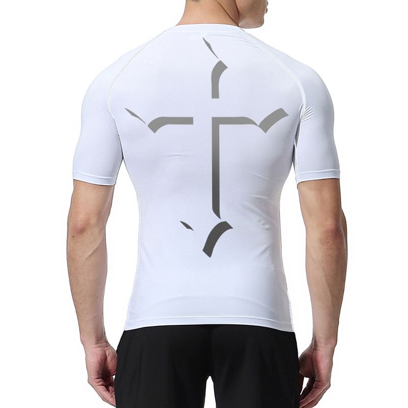 Cross Print Compression Shirt  - Base Layer Top recensione e prezzo