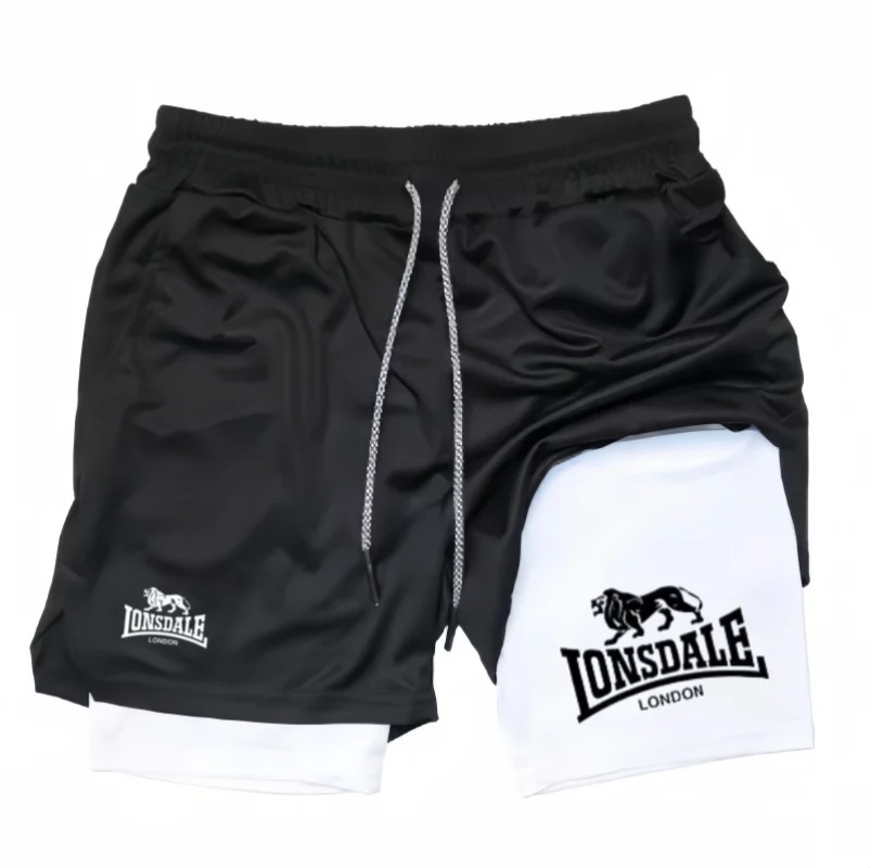 2in1 Running Shorts for Men Gy - Compression Shorts Athletes recensione e prezzo
