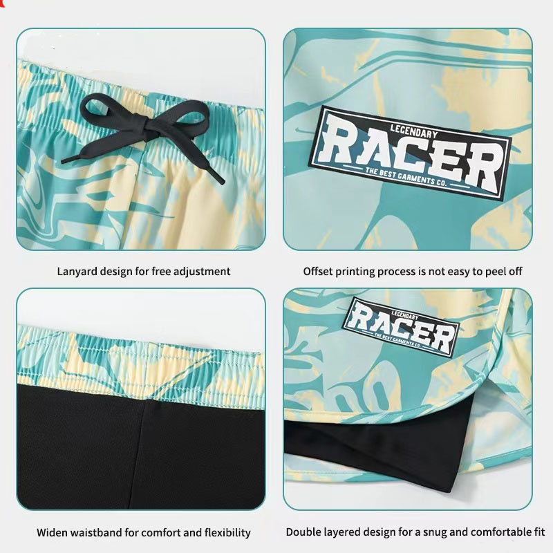 Swimming Trunks Adult Double L - Trunk Breathable Men recensione e prezzo