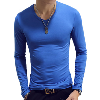 V Neck Mens T Shirts Plain Lon - Undershirt Crew Neck recensione e prezzo