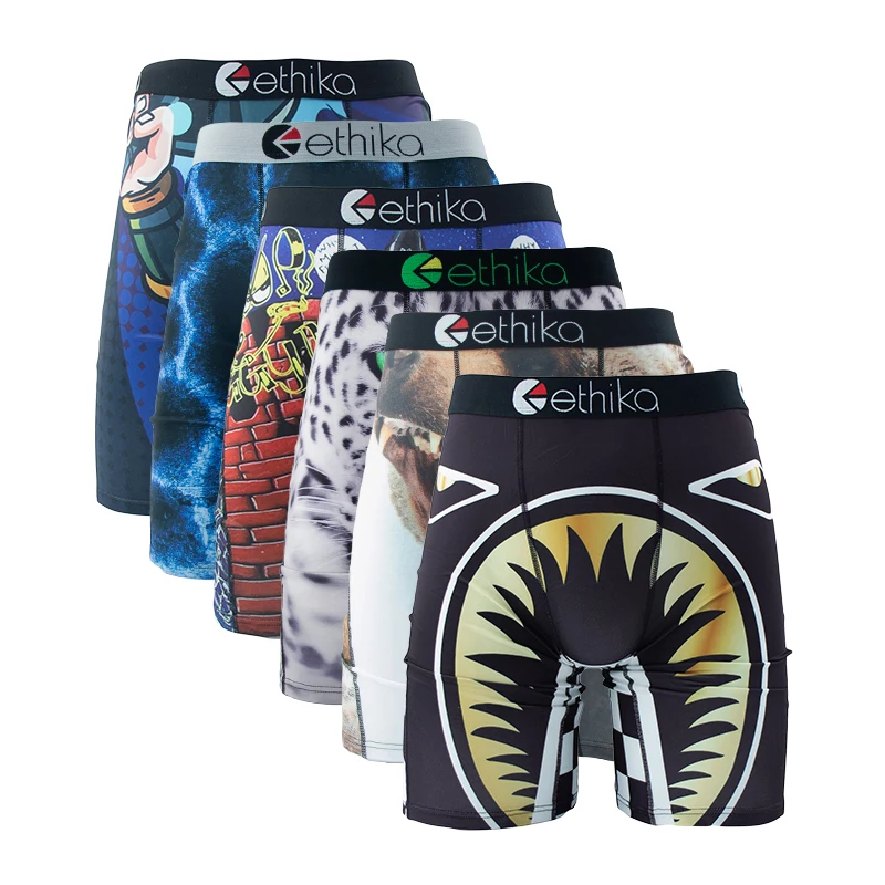 ETHIKA 6Pcs Men Underwear Boxe - Boxer Shorts Modal recensione e prezzo