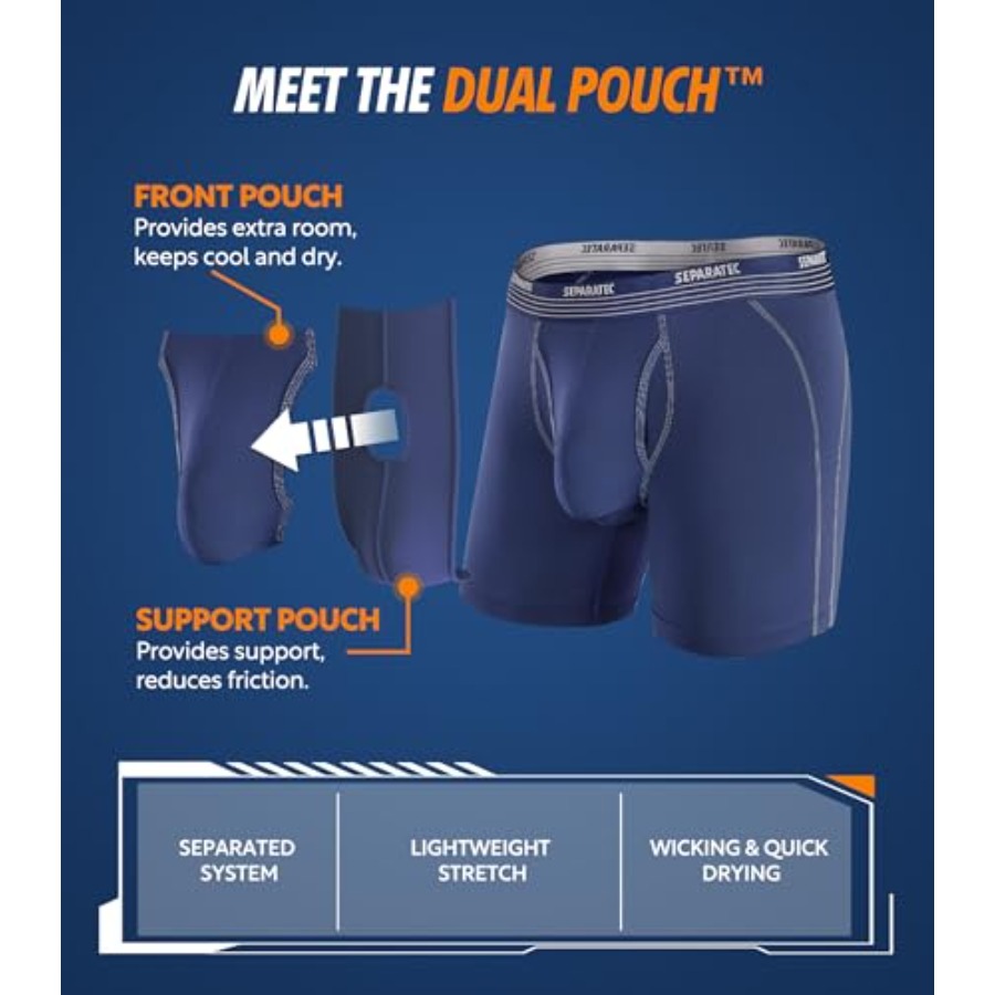 Separatec Mens Underwear with  - Performance Boxer Sport recensione e prezzo
