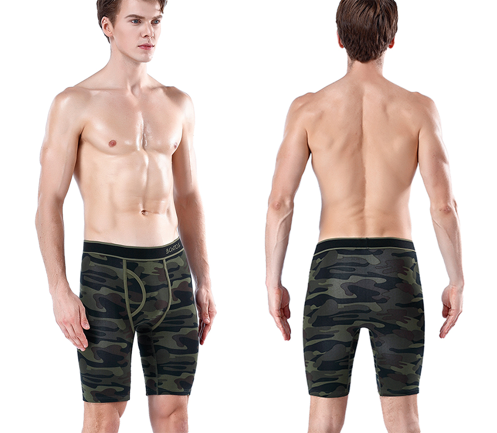 Front Opening Long Men's Panti - Boxer Brief Pack Cotton recensione e prezzo