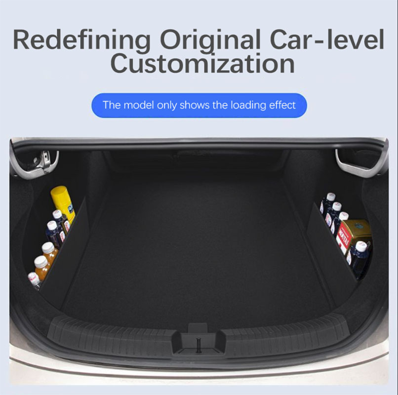 Car Rear Trunk Storage Partiti - Bamboo Fiber Trunk recensione e prezzo