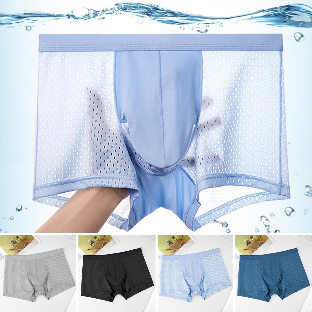 2025 M-3XL Men Boxers Elephant - Mesh Sport Boxer recensione e prezzo
