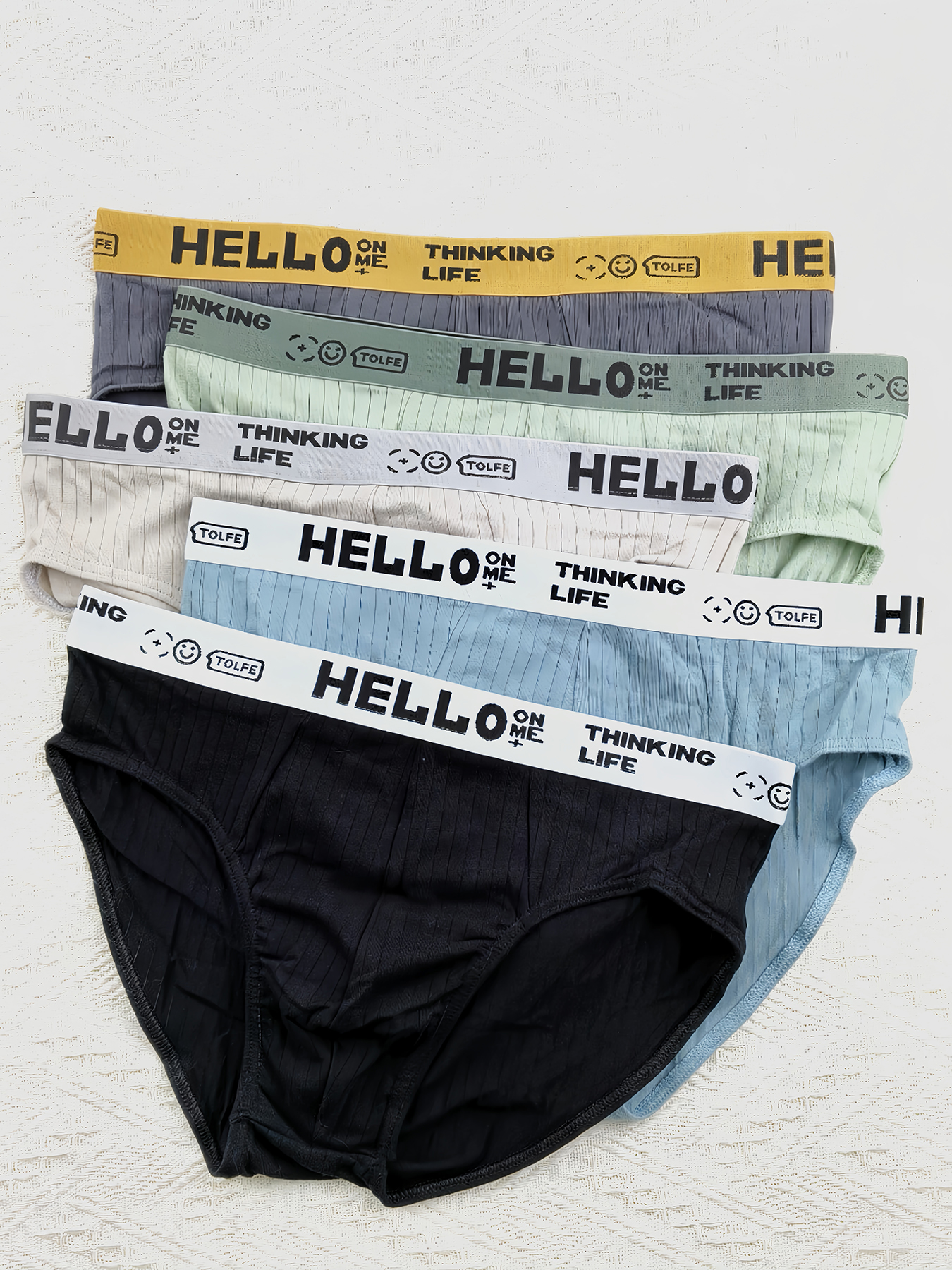 5-Pack Men's Cotton Briefs wit - Multi Pack Underwear recensione e prezzo