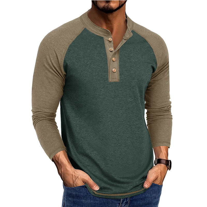 Men's New Long Sleeve Henley S - Base Layer Top recensione e prezzo