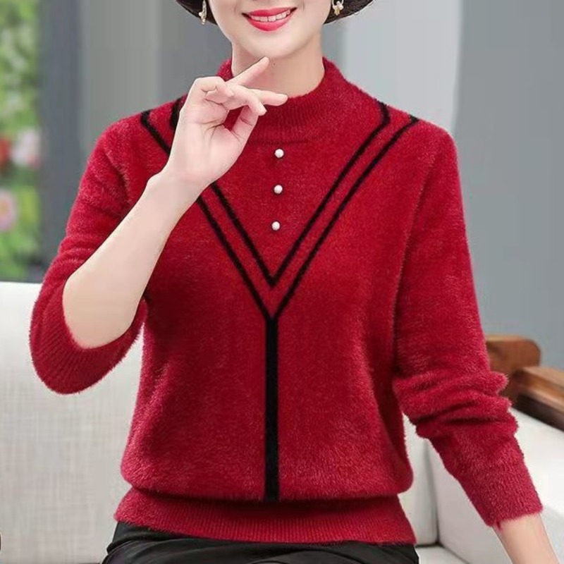 Women's Autumn Winter Solid Fl - Undershirt Crew Neck recensione e prezzo