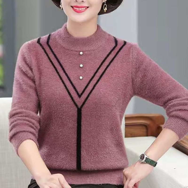Women's Autumn Winter Solid Fl - Undershirt Crew Neck recensione e prezzo