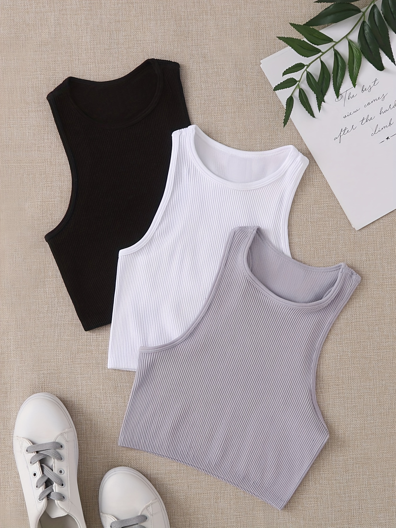 Ribbed Seamless Sports Bra Tan - Tank Top Ribbed recensione e prezzo