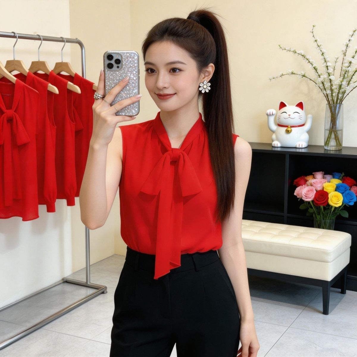 Women's Chiffon Sleeveless Ves - Sleeveless Undershirt recensione e prezzo