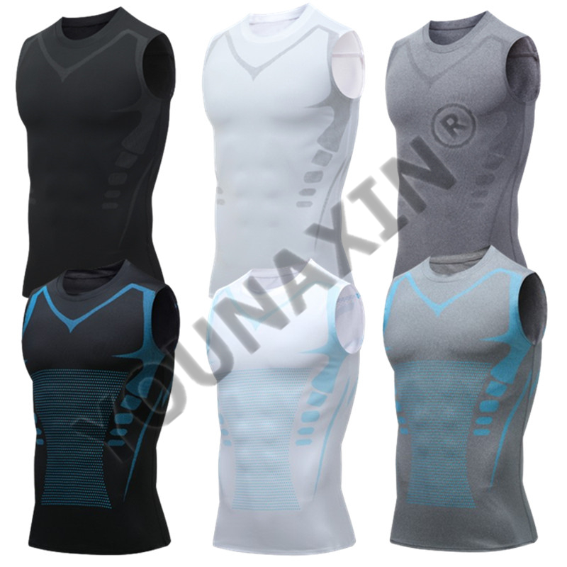 3 Pieces Men's Sleeveless T-Sh - Base Layer Top recensione e prezzo