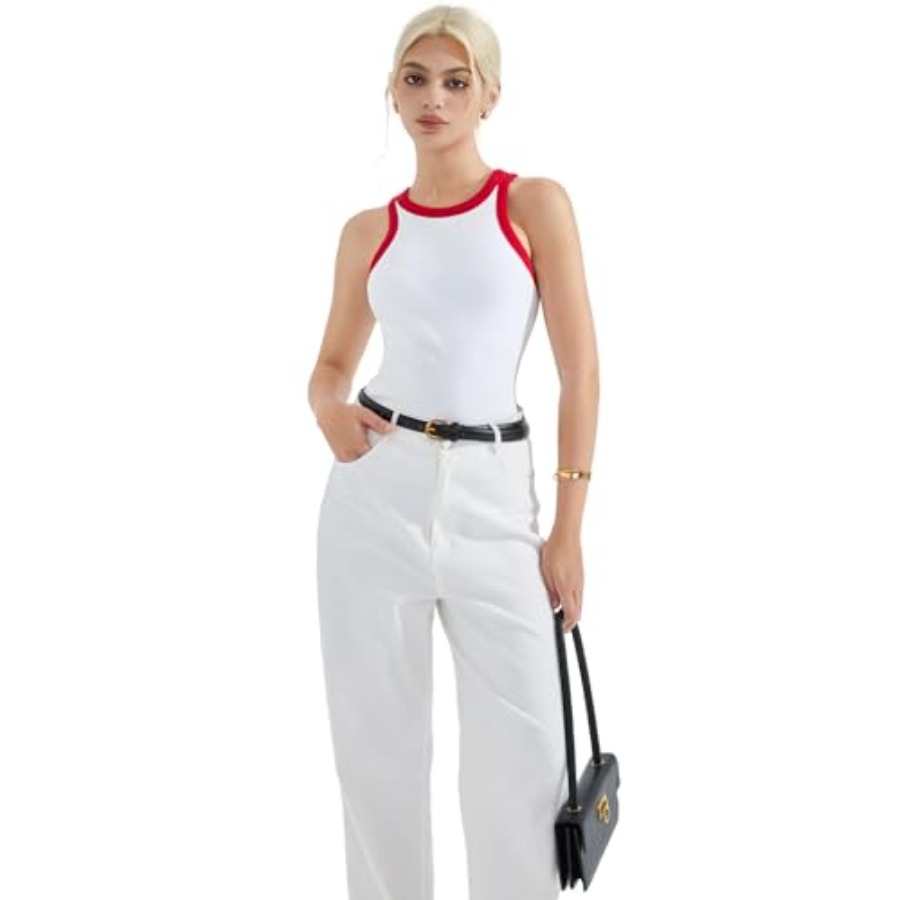 SUUKSESS Women Padded Cotton R - Tank Top Ribbed recensione e prezzo