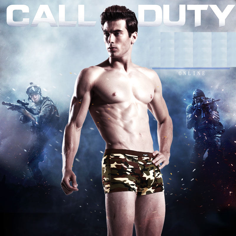 4pcs/lot Camouflage Boxer Men  - Multi Pack Underwear recensione e prezzo