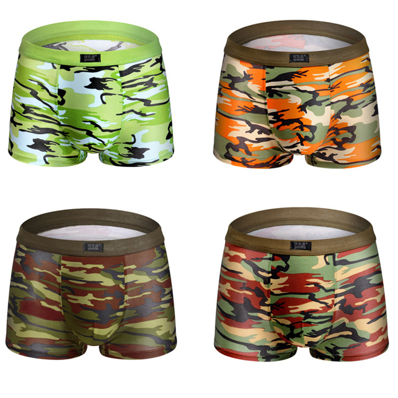 4pcs/lot Camouflage Boxer Men  - Multi Pack Underwear recensione e prezzo